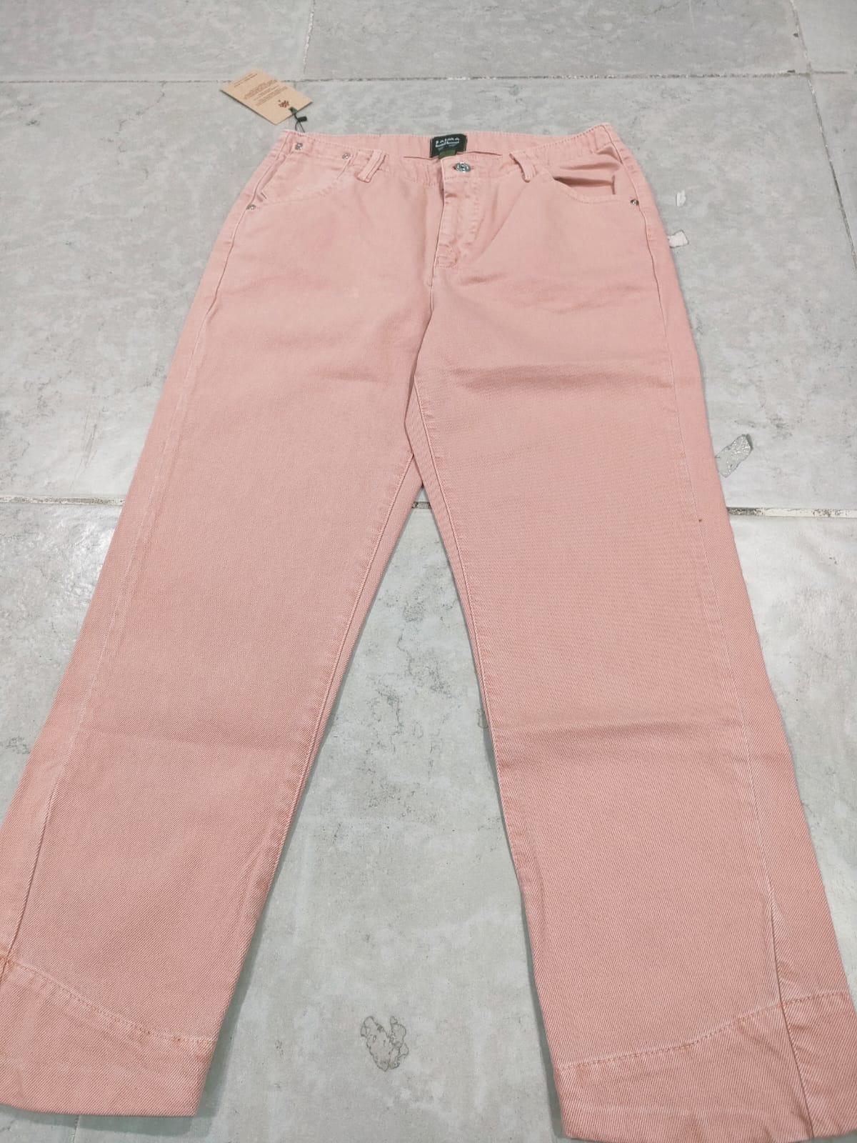 Sora Pink Denim Pants