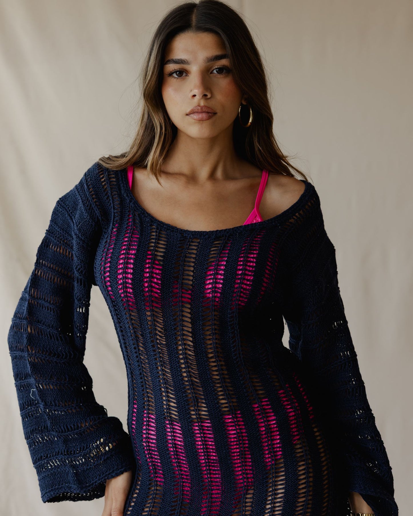 Copricostume Waves & Weave Nero