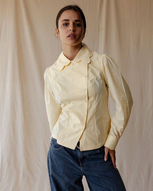 Scallop Muse Yellow Shirt