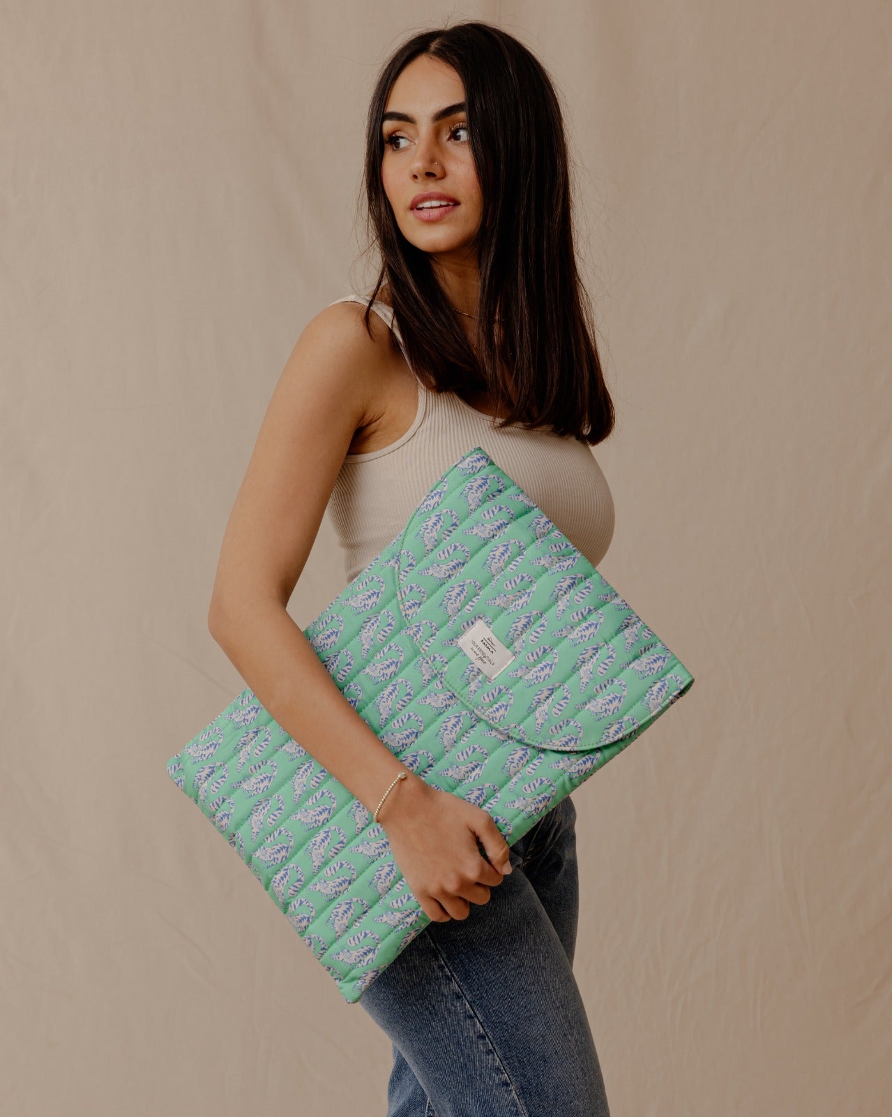 Stretchy Cat Laptop Sleeve