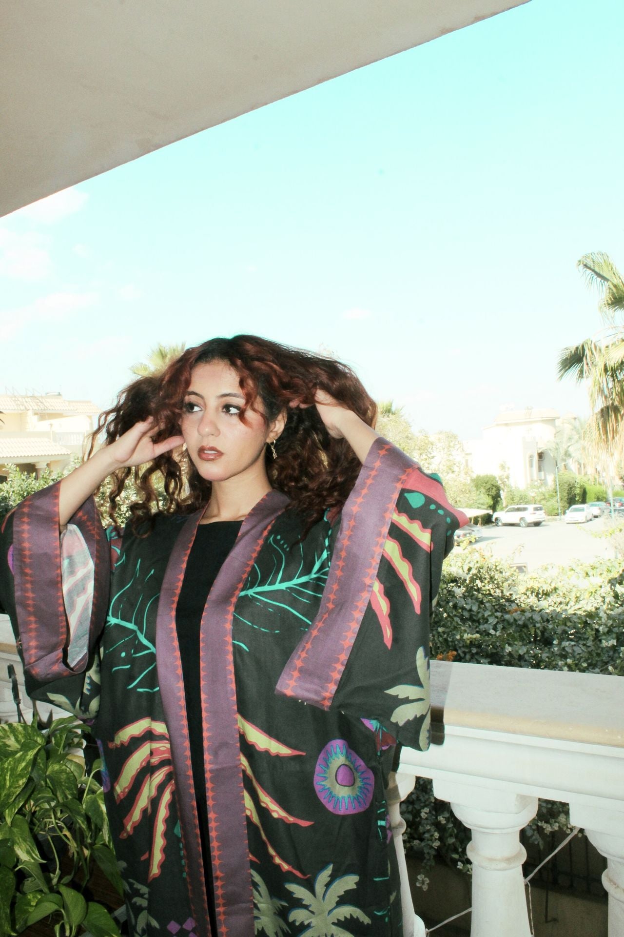 Kimono oscuro de Island Dreams