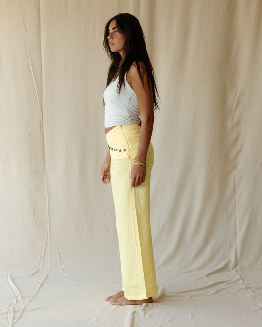 Eira Yellow Pants