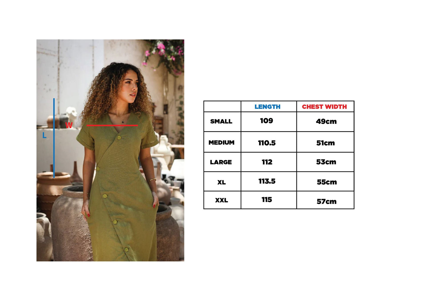 Resort Robe en lin moutarde