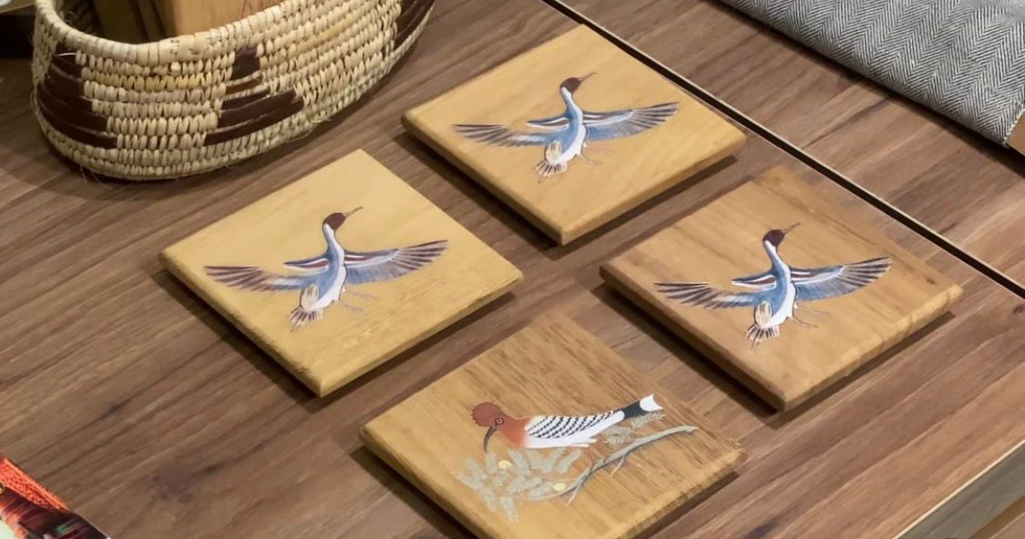Posavasos de Madera 11x11 cm