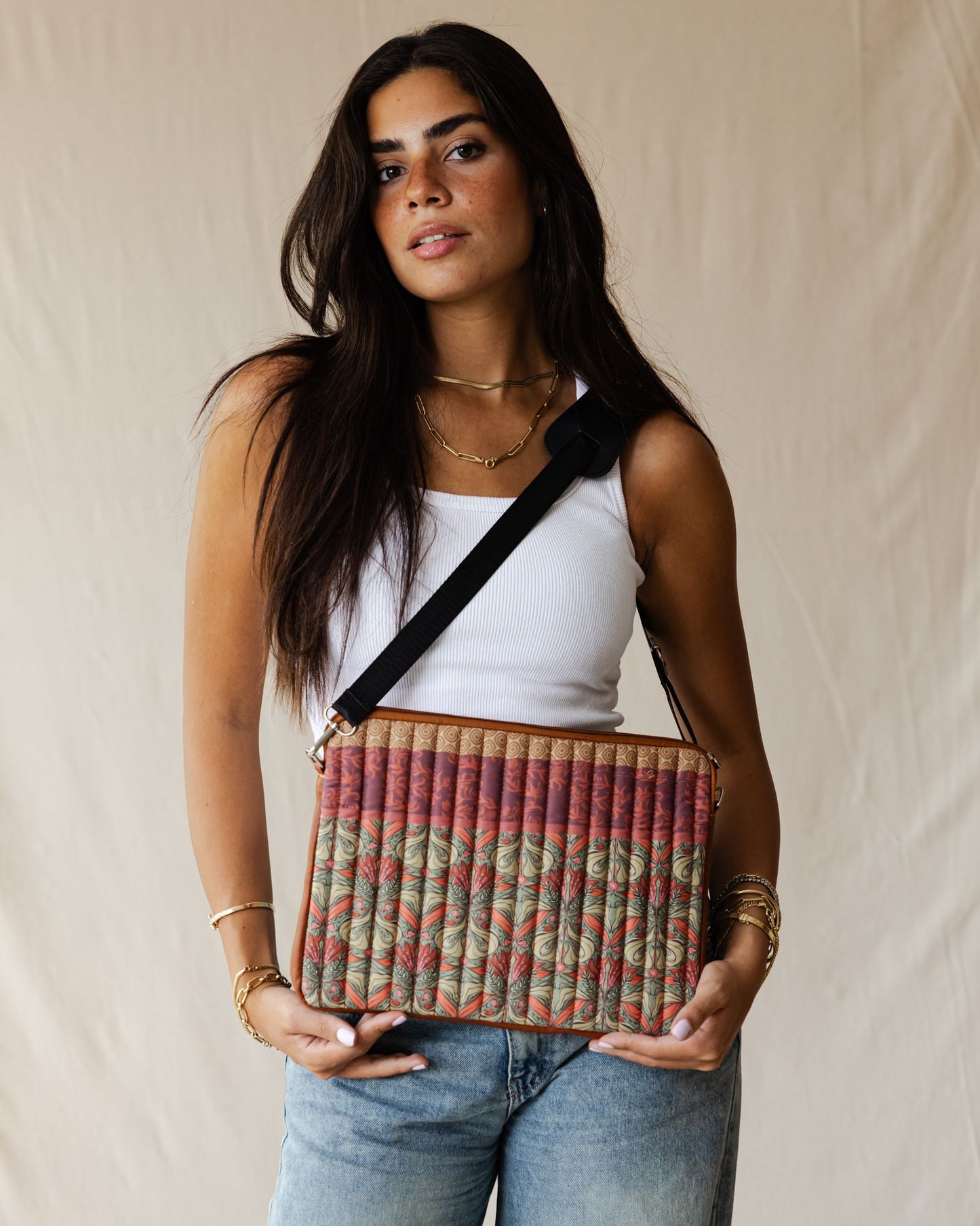Amber Grove Quilted Laptop Sleeve