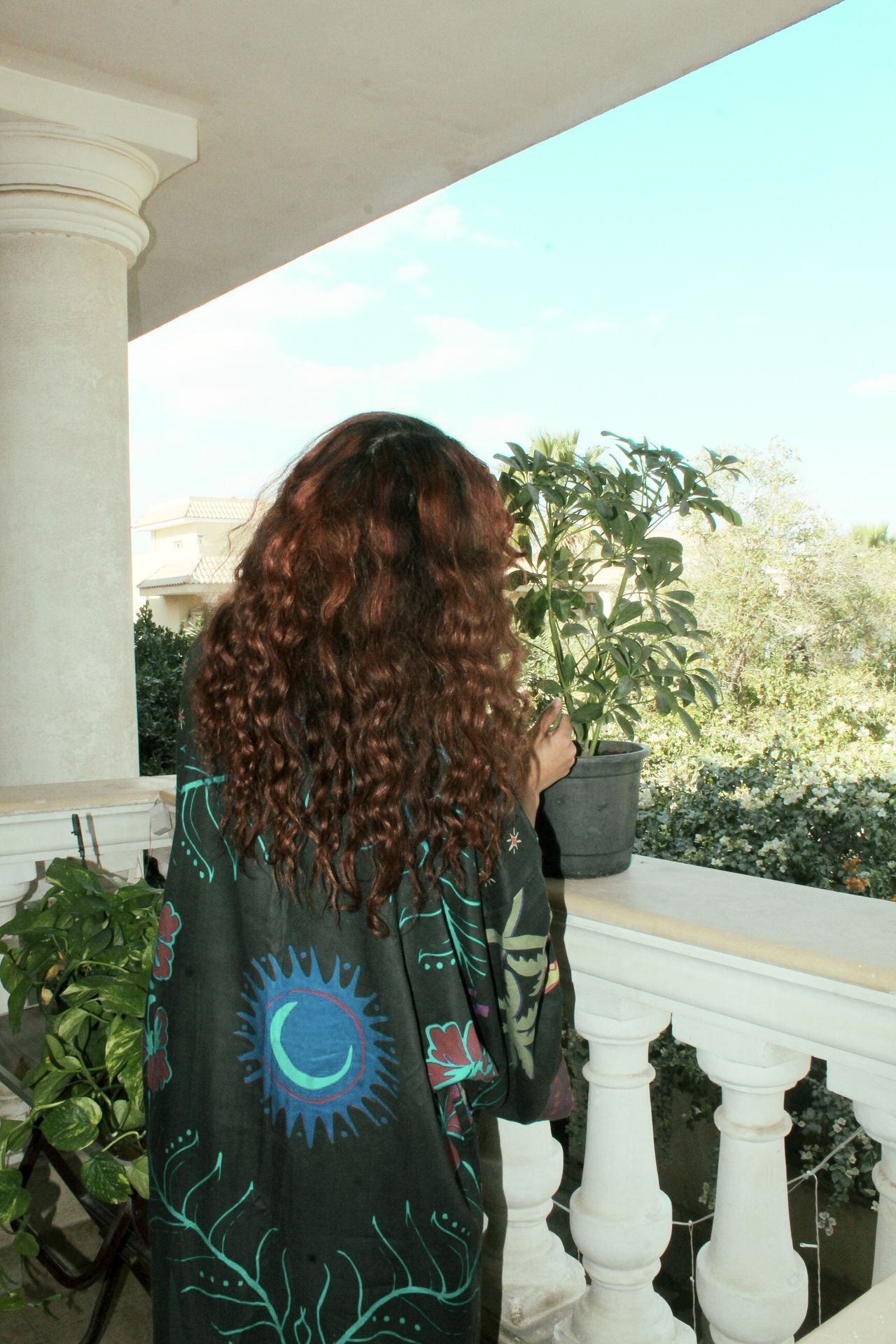 Kimono oscuro de Island Dreams