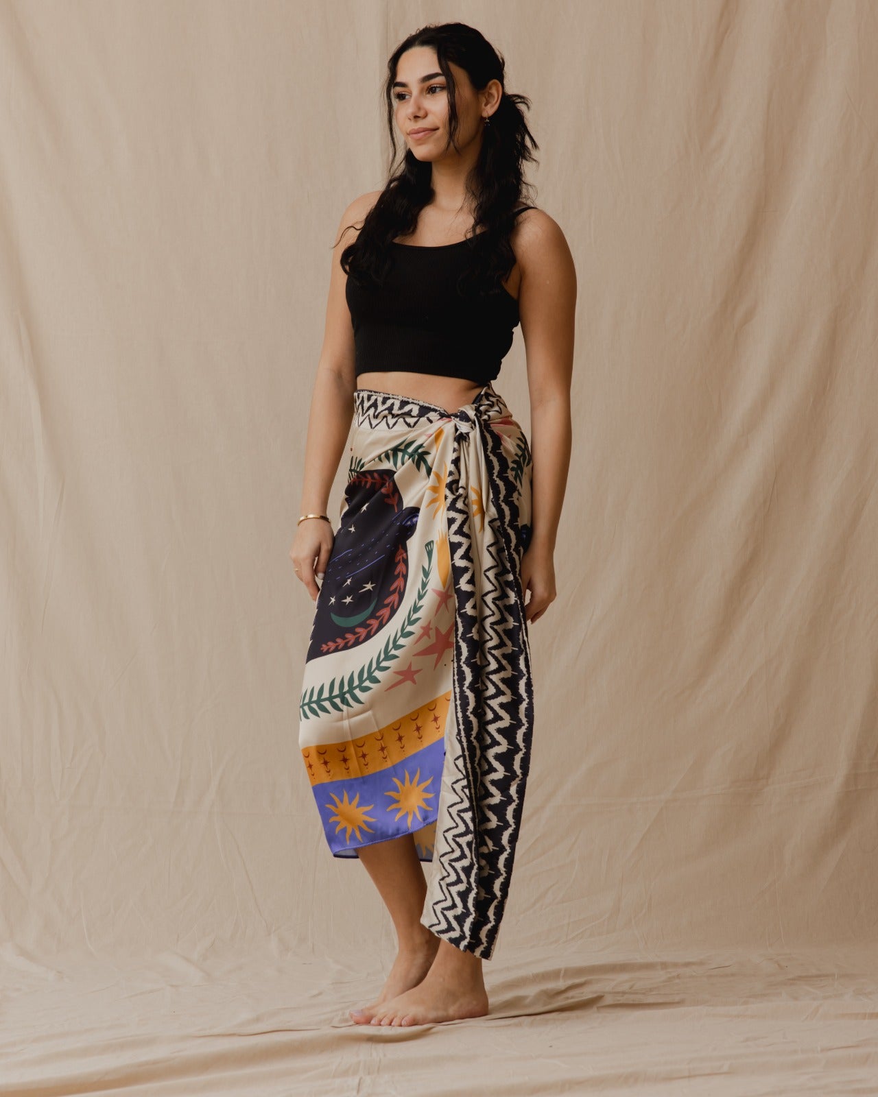 Uccelli Boho Sarong