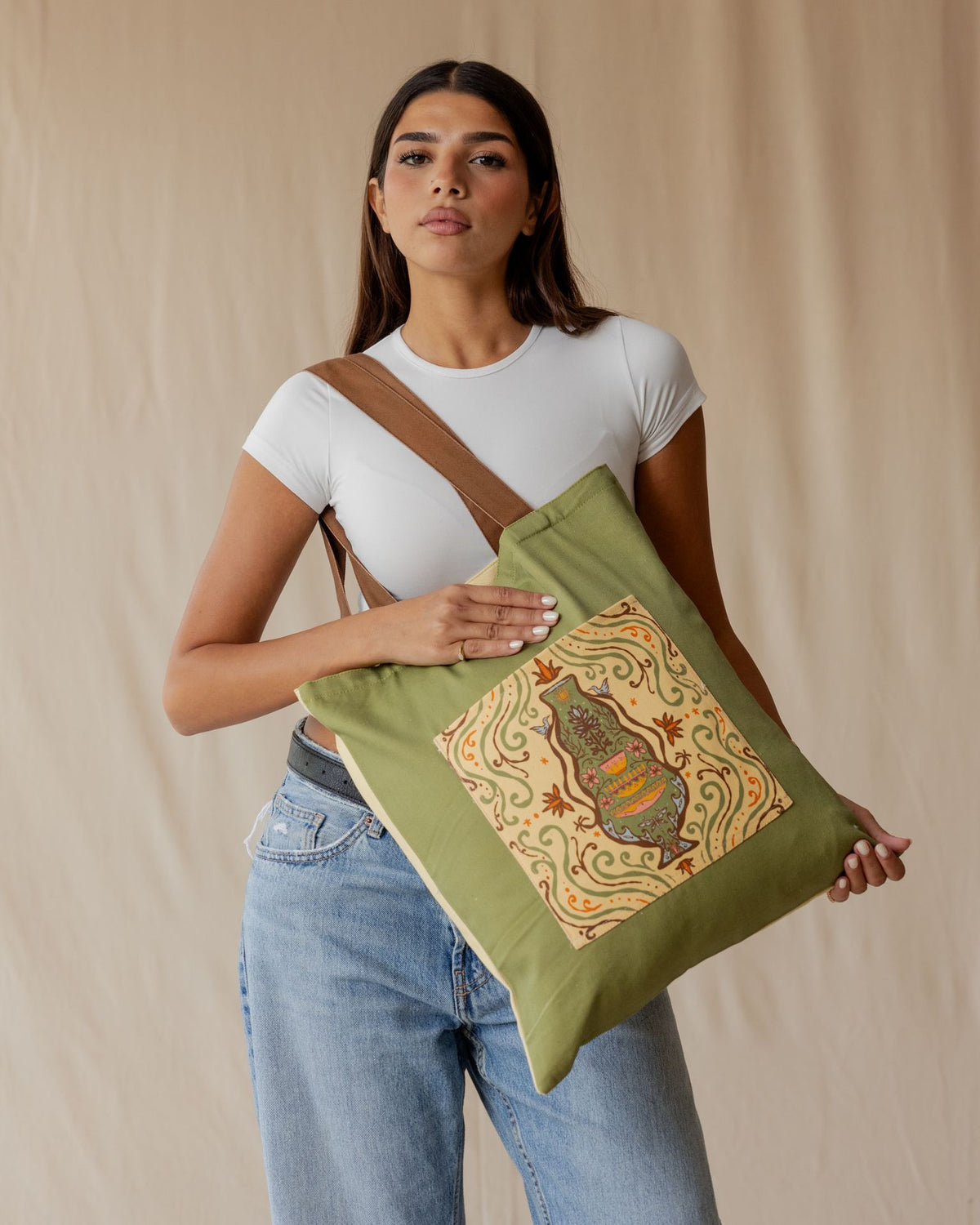 Palma X Ellie Enchanted Vase Tote Bag