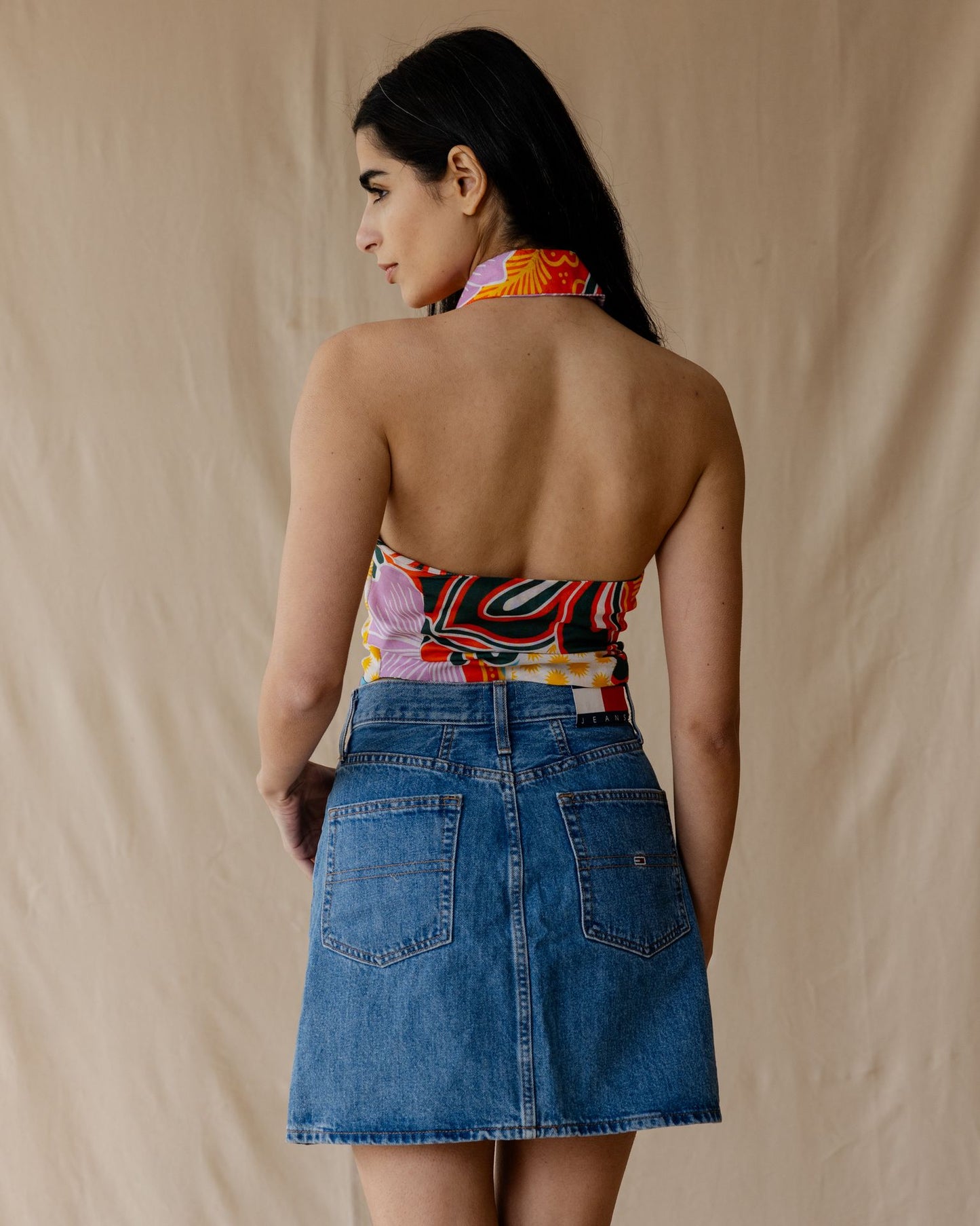 Camisa Patchwork Terra