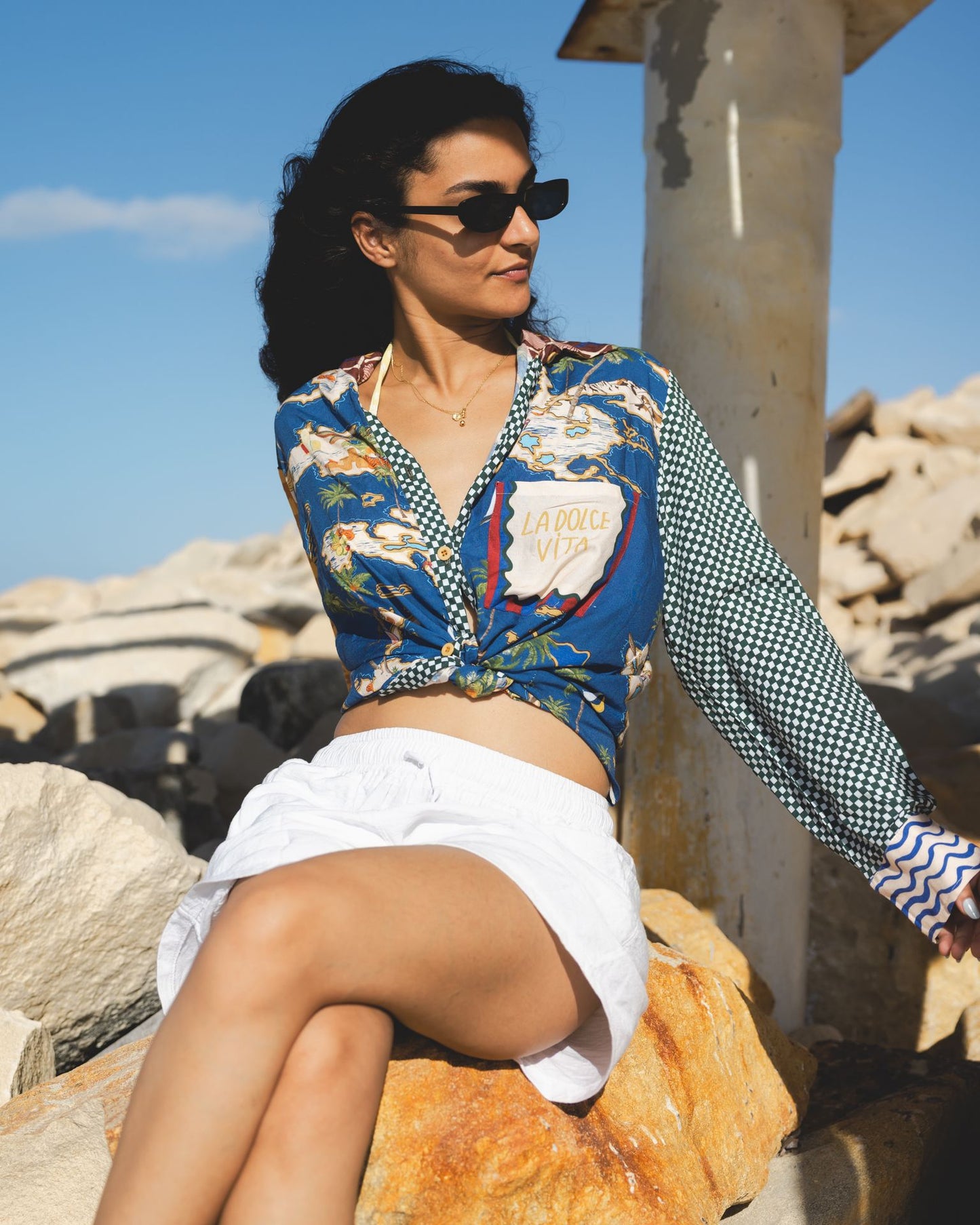The Sundunes Blue Shirt