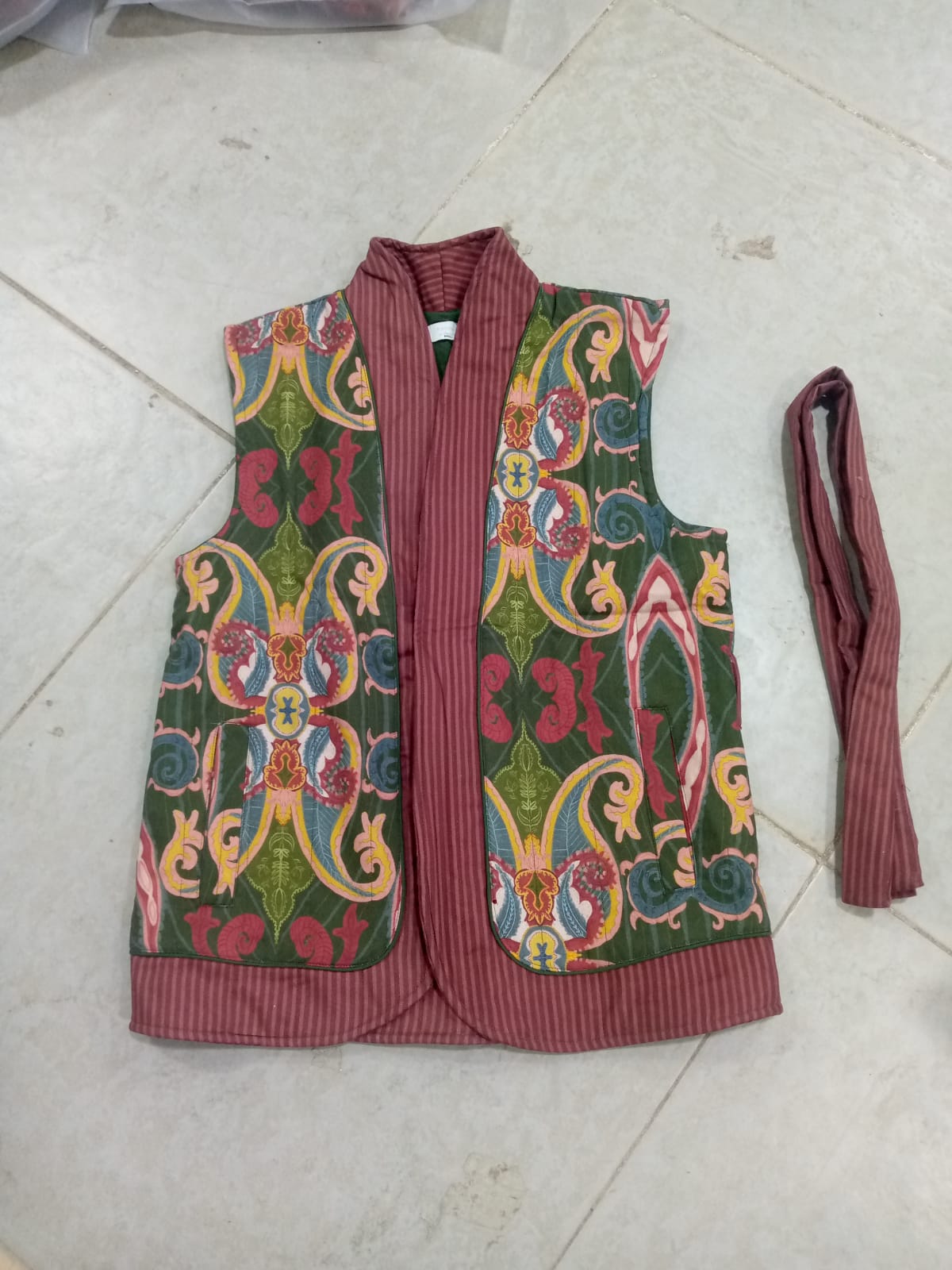 Paisley Whimsy Vest