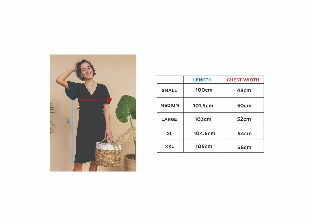 Vestido midi cruzado color malva