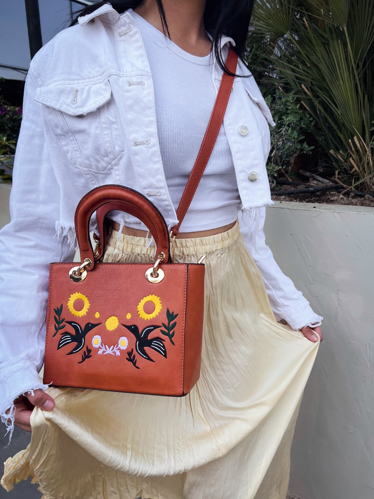 Bolso pequeño Love Birds Havane