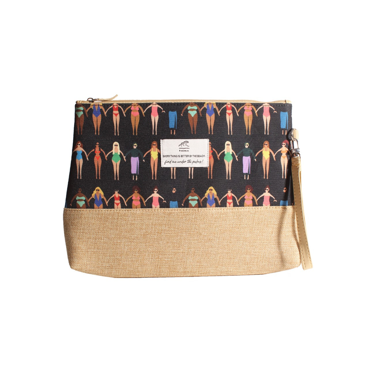Bolsa negra para mujeres juntas
