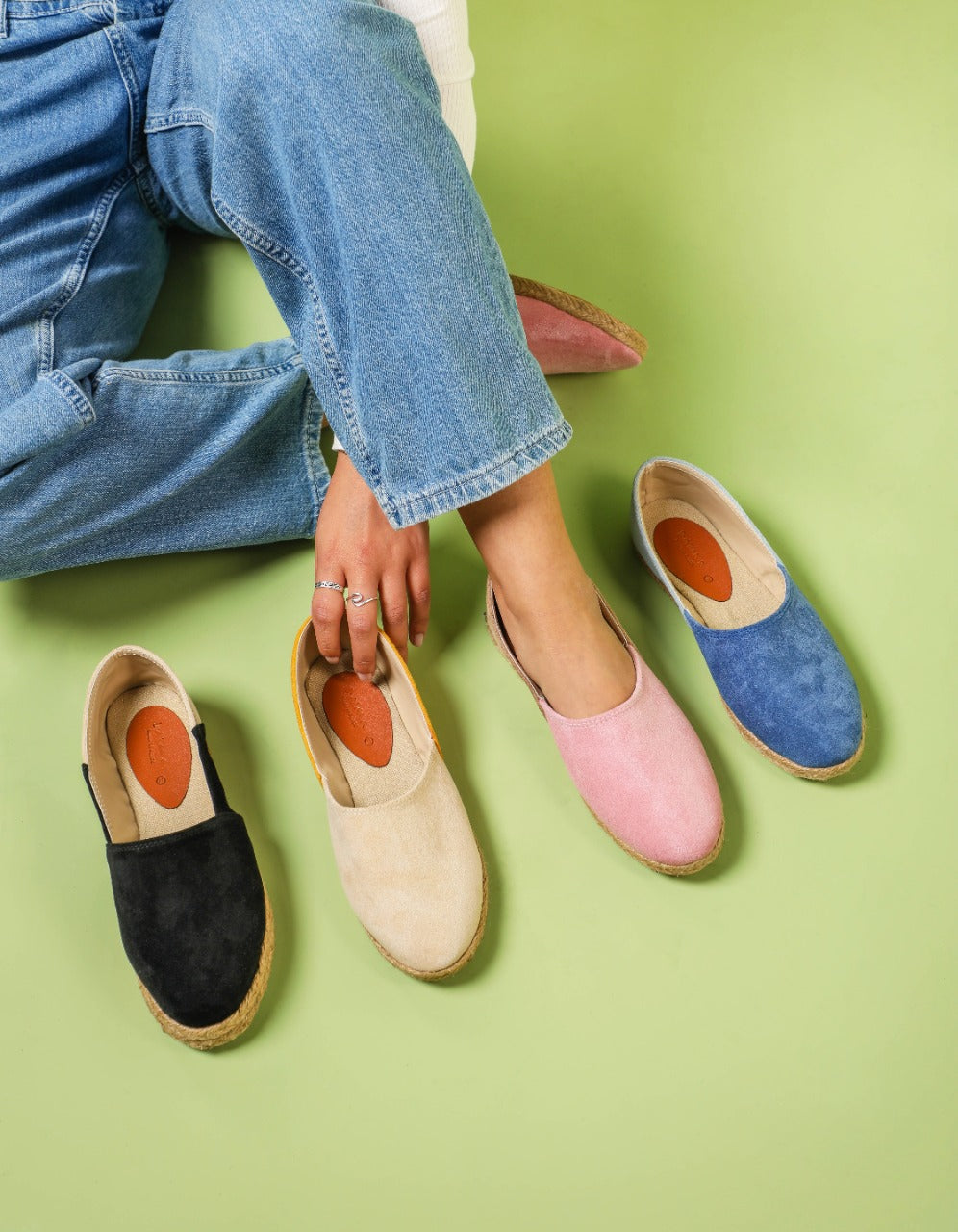 Alpargatas Duotone Beige X Azul