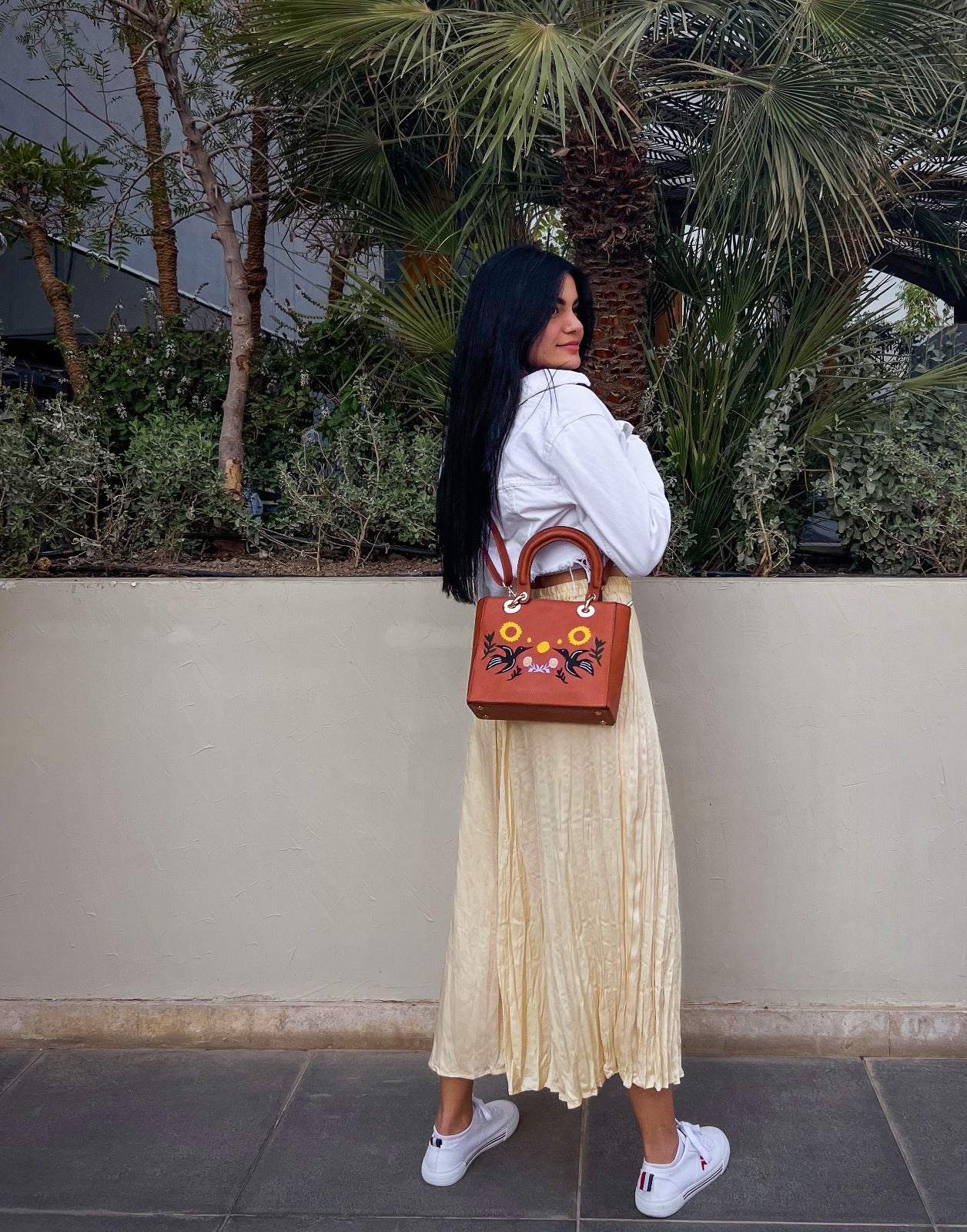 Bolso pequeño Love Birds Havane