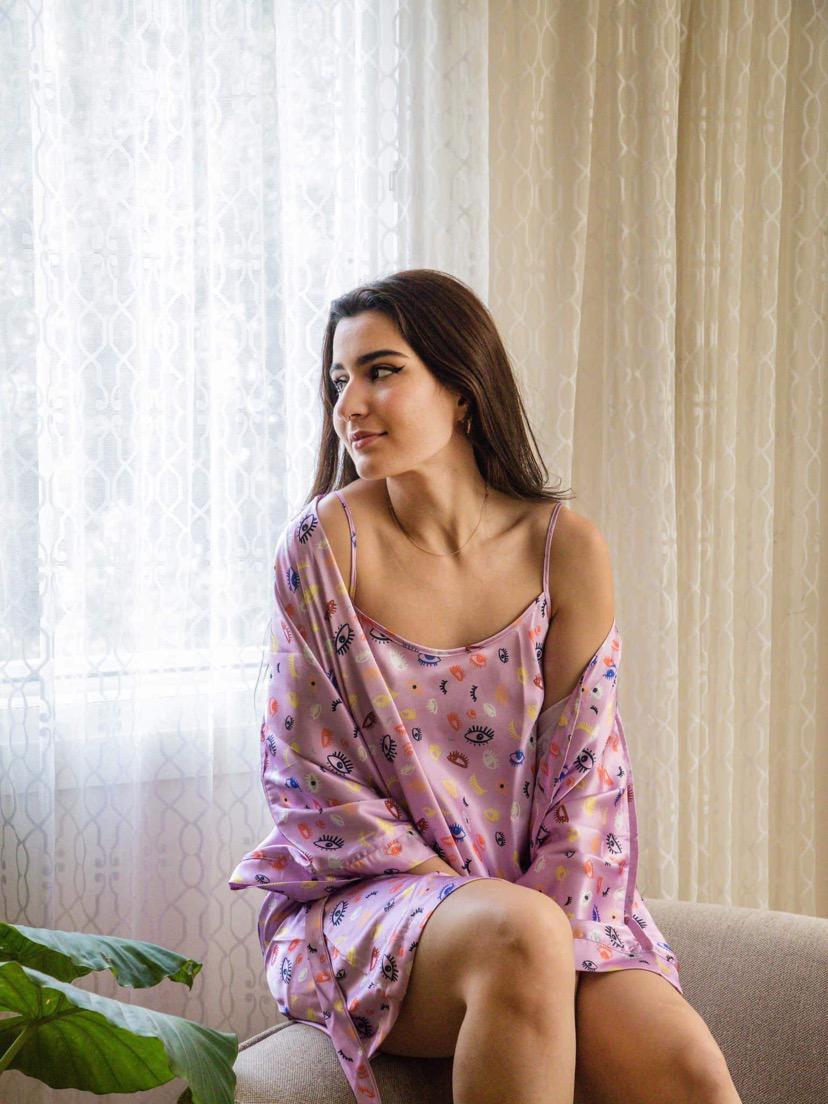 Hippie Satin Robe