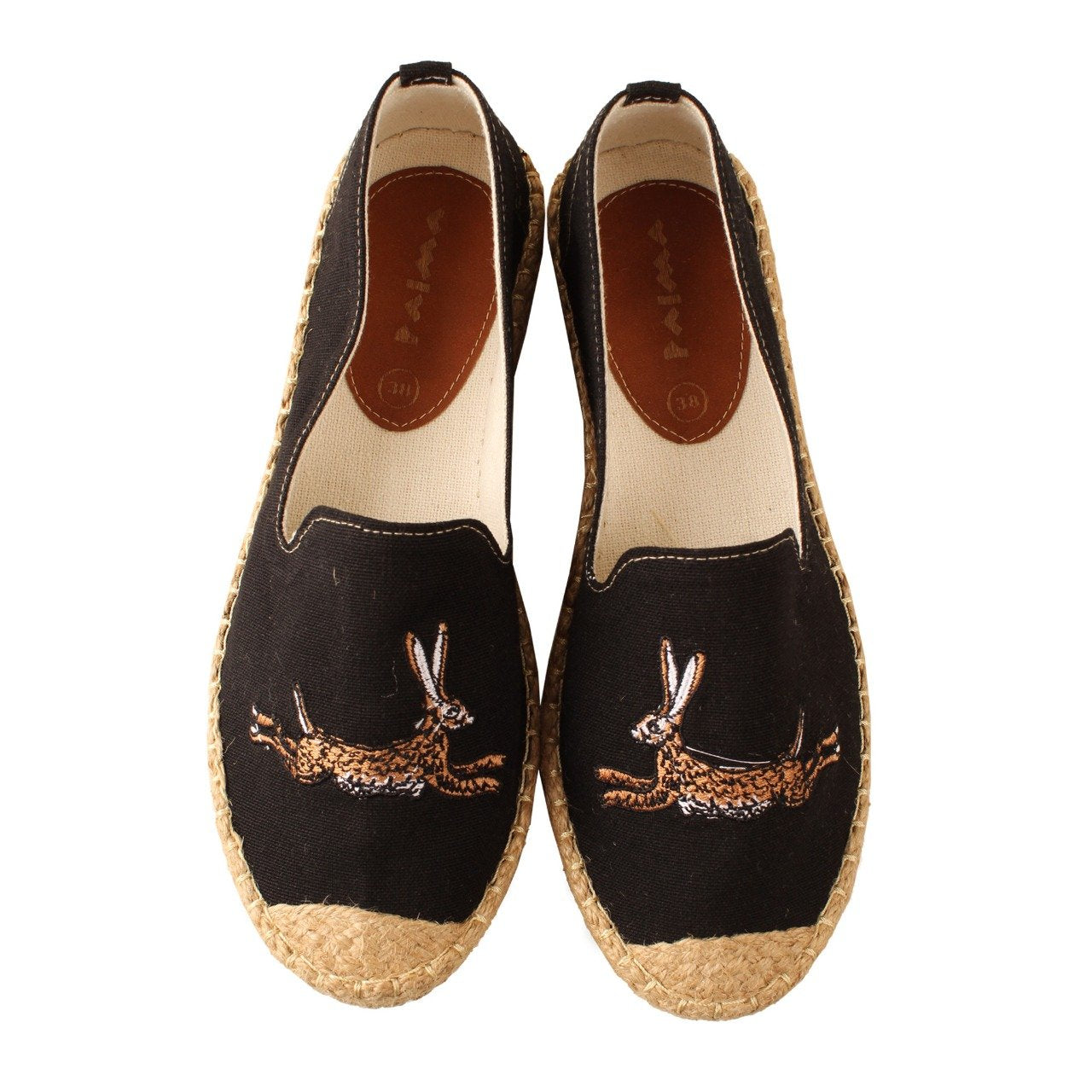 Espadrille Lapin Sauvage Noir