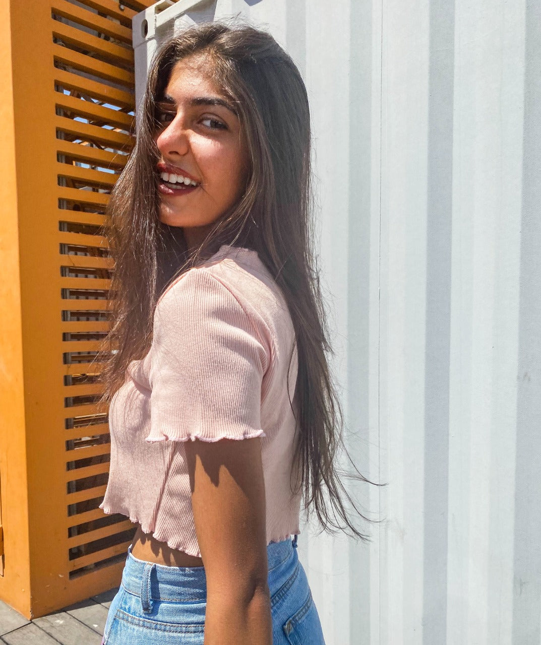 Crop Top Everyday Rosa Claro