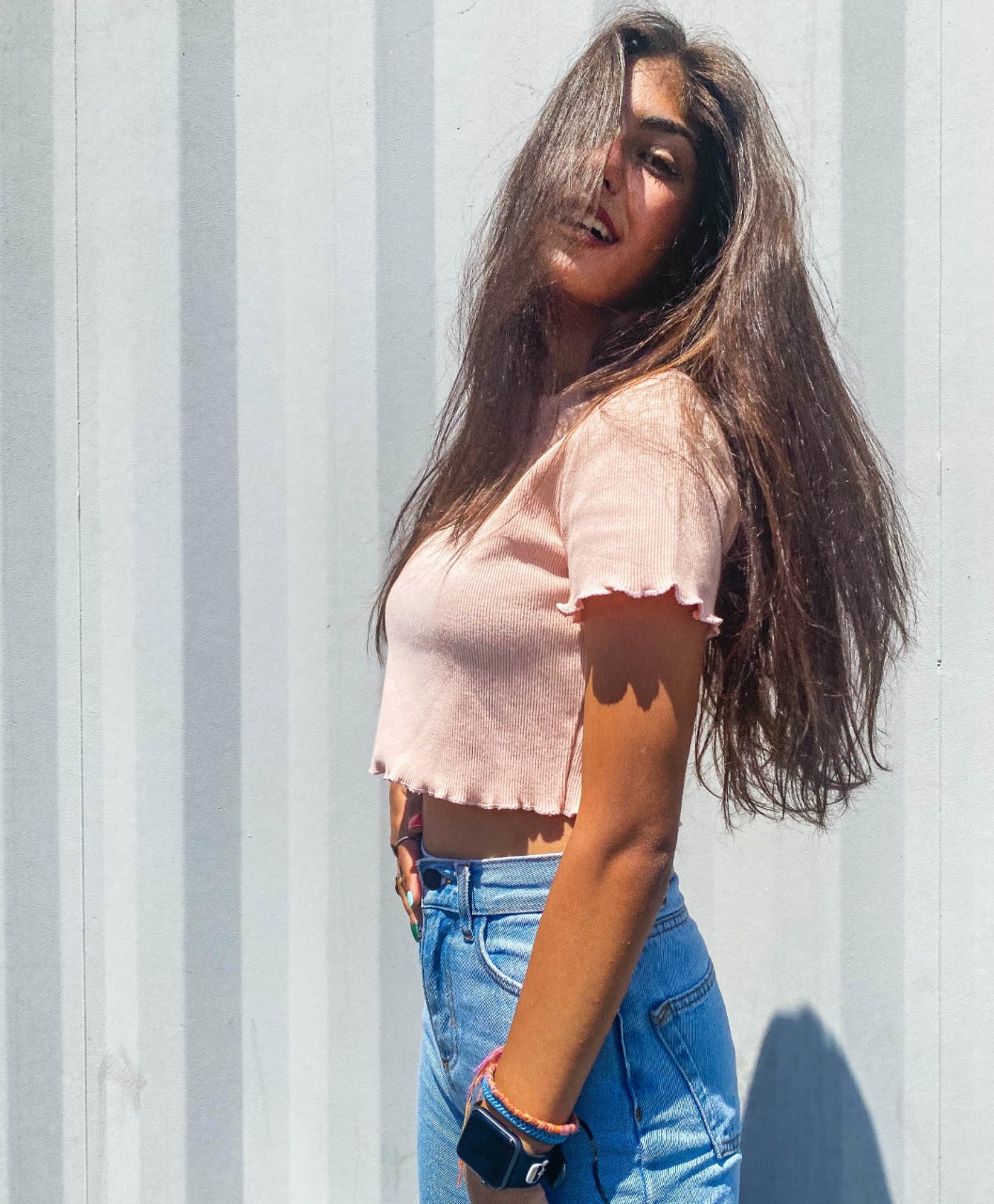 Crop Top Everyday Rosa Claro