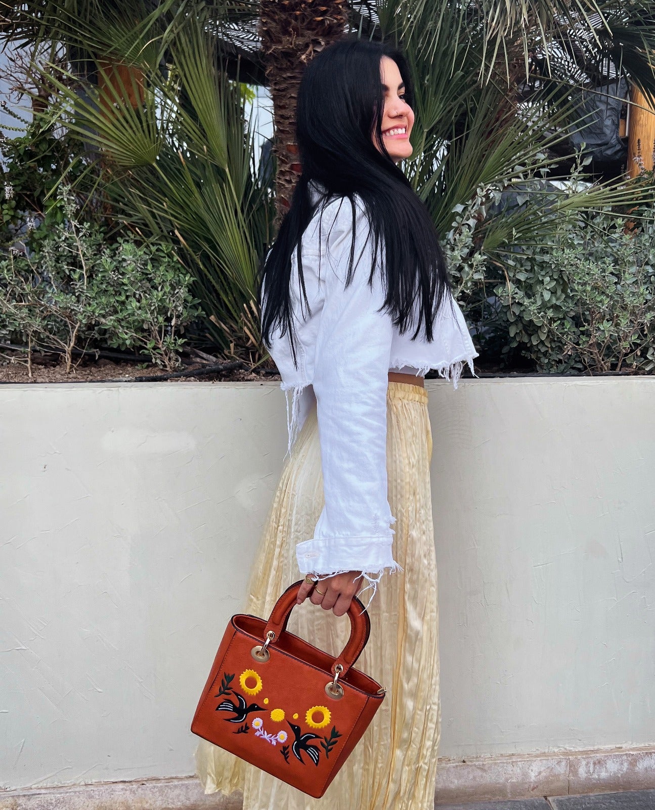 Bolso pequeño Love Birds Havane