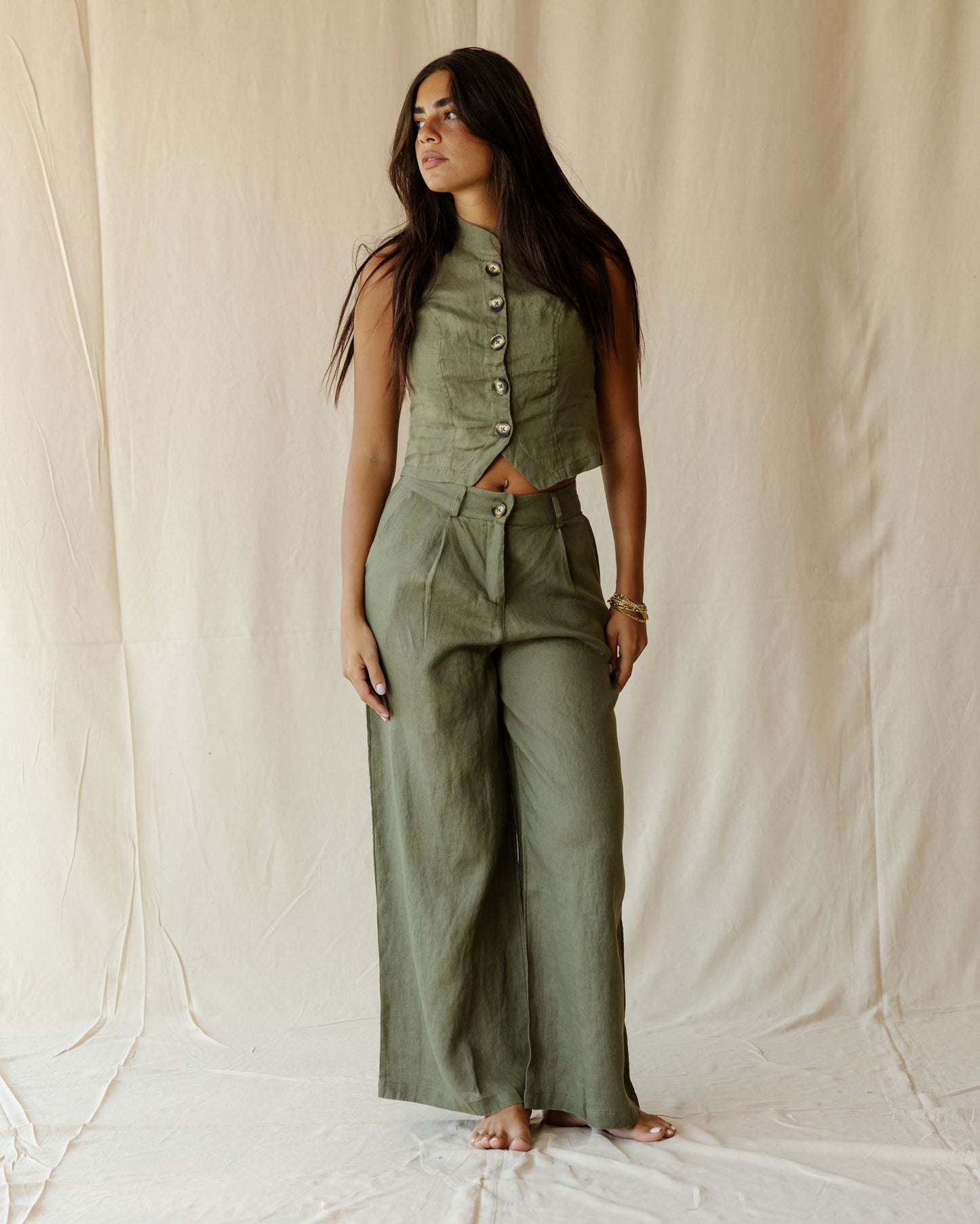 Elna Olive Pants
