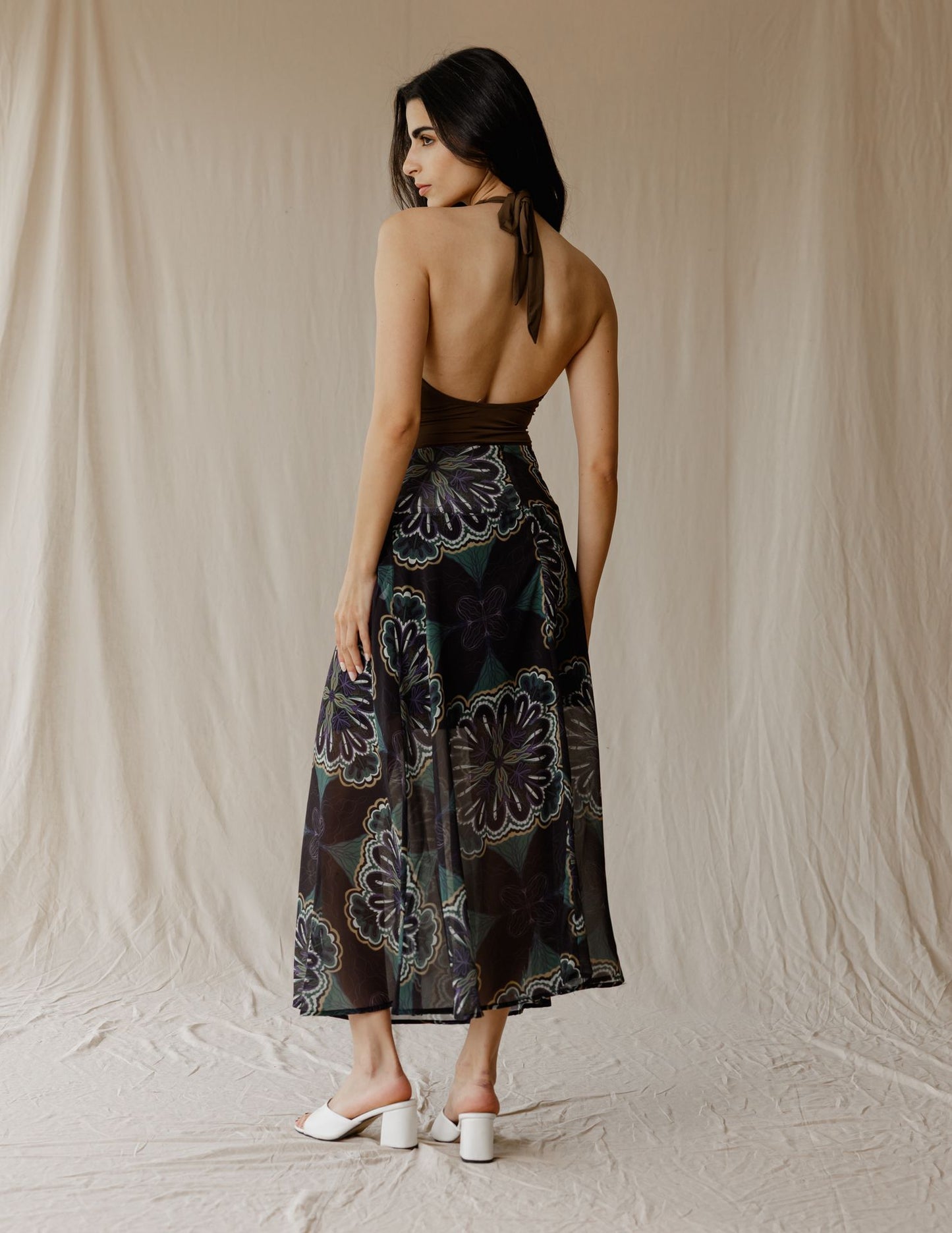 Midnight Bloom Skirt