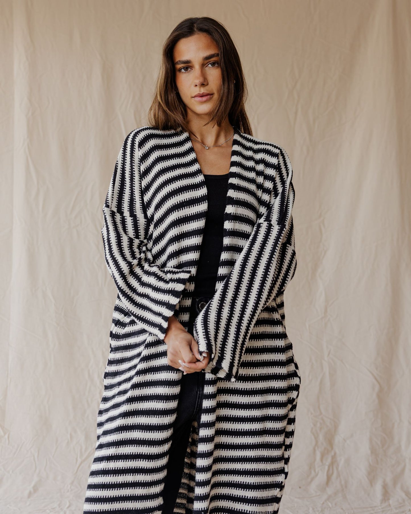 Cardigan Midnight Ripple