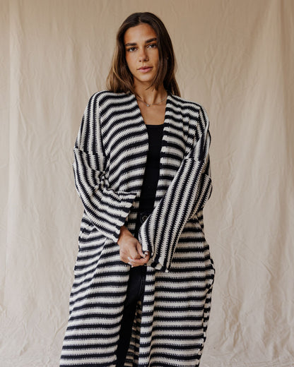 Cardigan Midnight Ripple