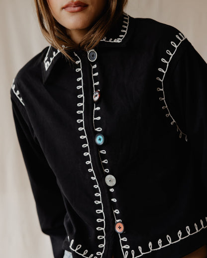 Threadspell Black Jacket