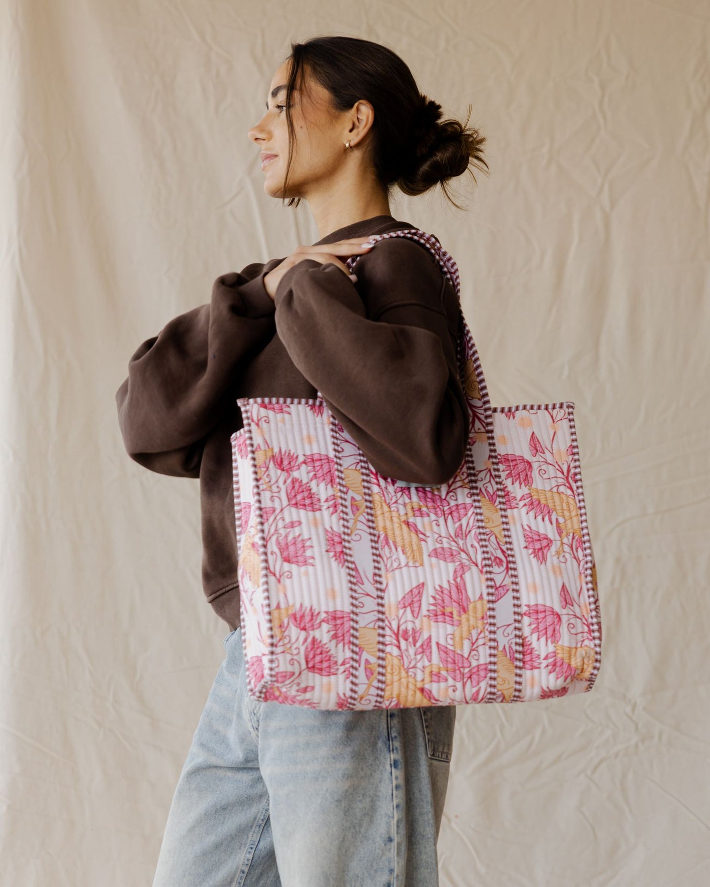 Bolsa Tote Acolchada Liminal Sky