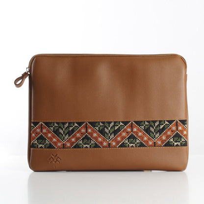 Havane X Green Etamine Laptop Sleeve