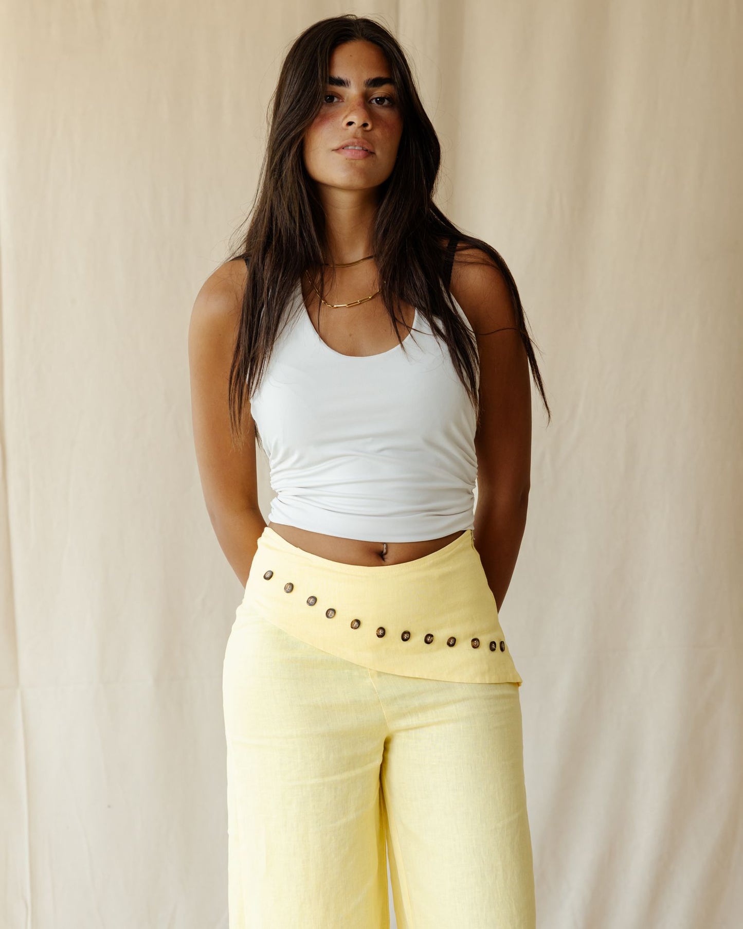 Eira Yellow Pants