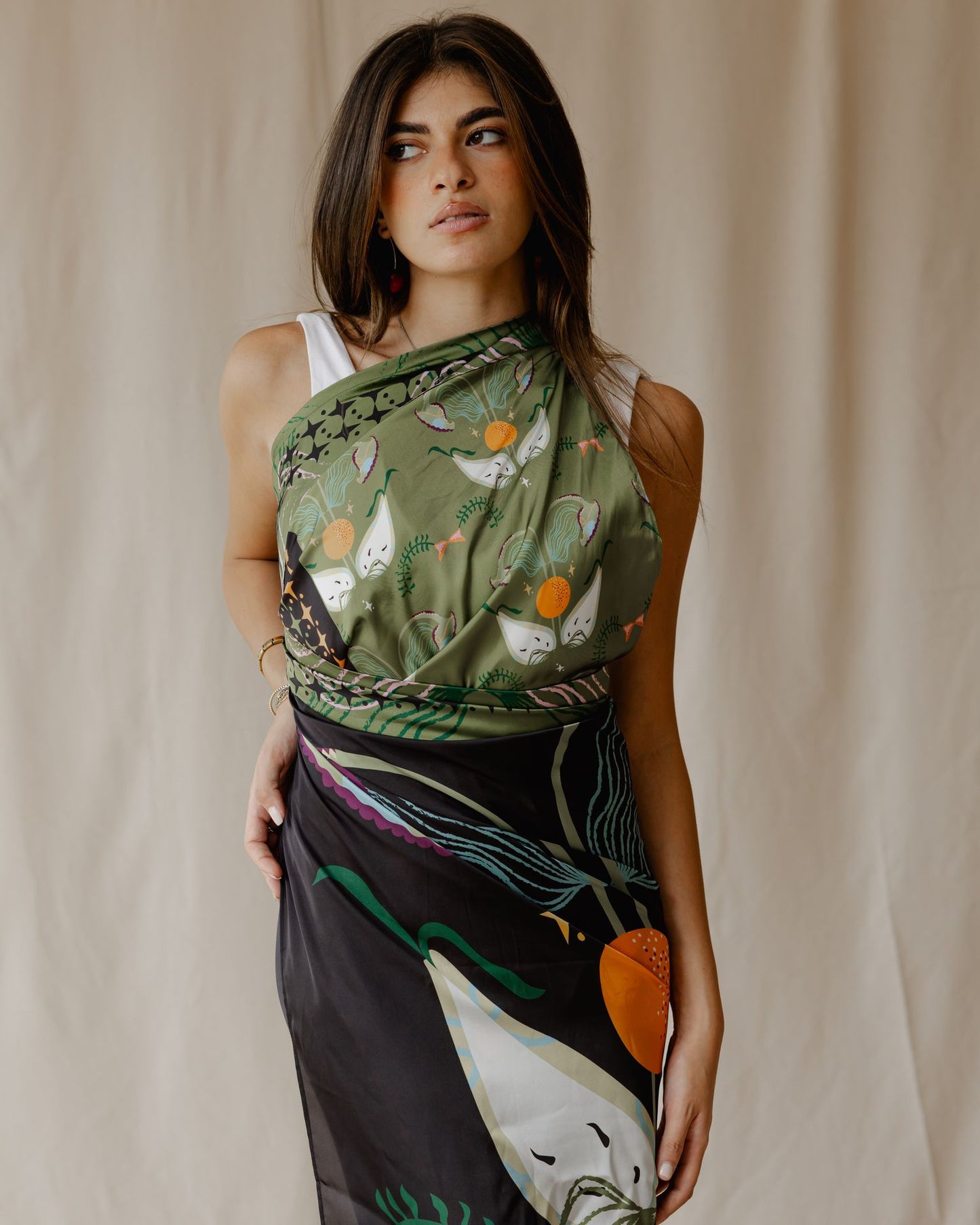 Paradise Sarong Black