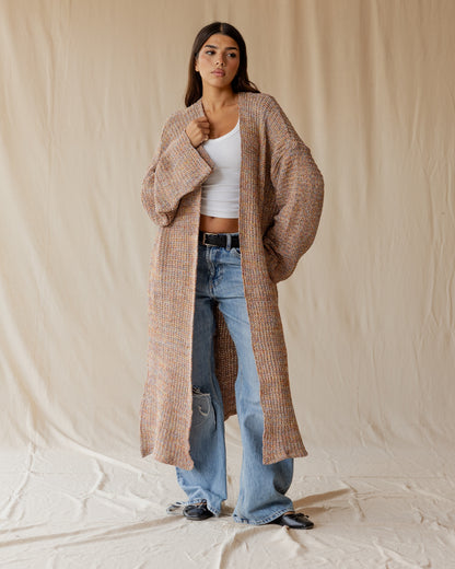 Dusty Rose Drift Cardigan