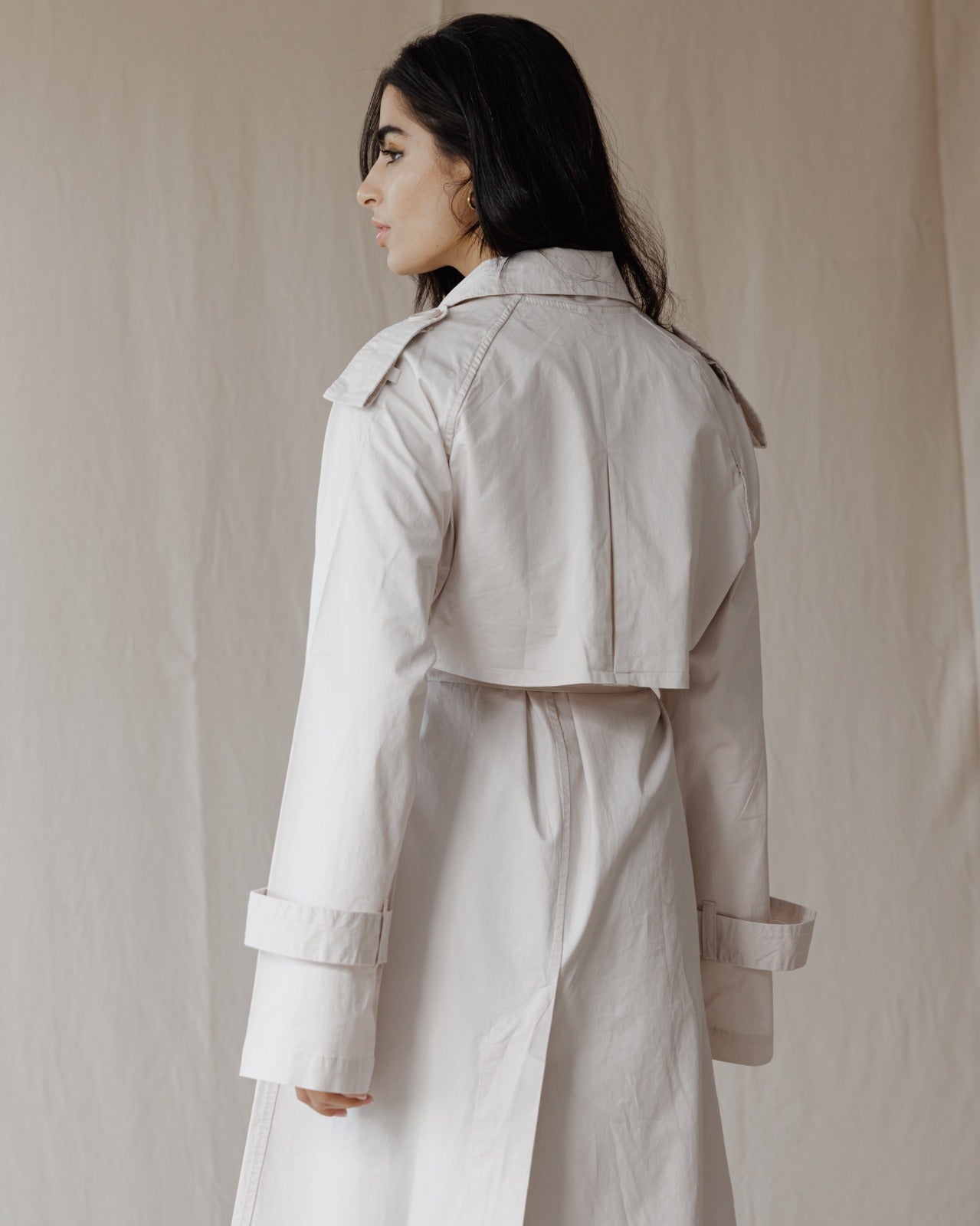 Trenchcoat Beige Relax Fit