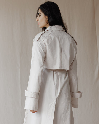 Trenchcoat Beige Relax Fit