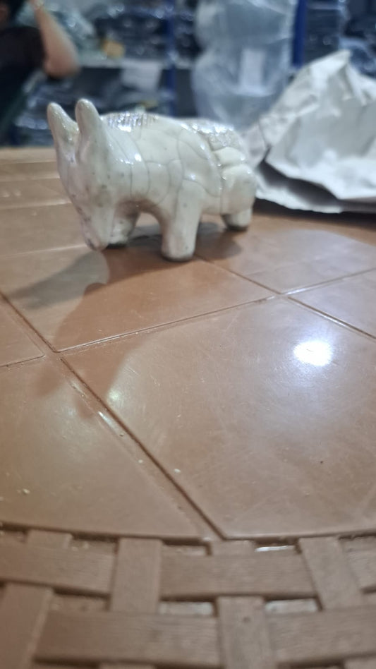 Ceramic Donkey Figurine