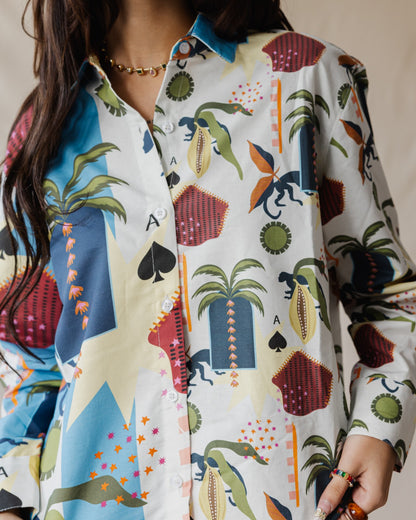 A Camisa Spade Branca