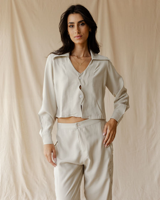 Théa Beige Shirt