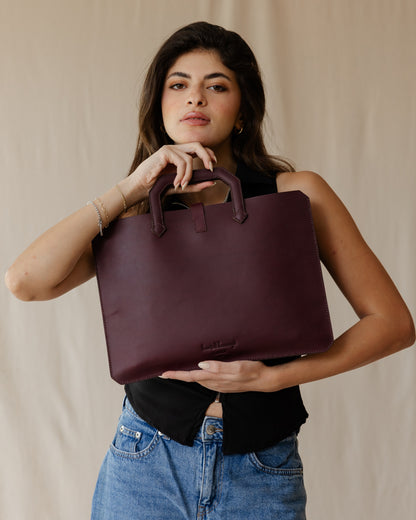 Classic Burgundy Handle Sleeve