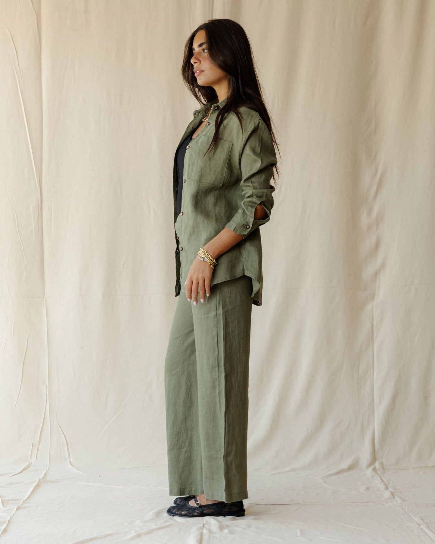 Eira Olive Pants