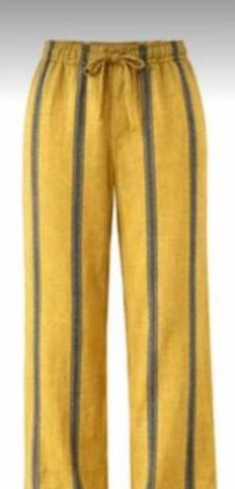 Pantalones de Lino Saffron Dune