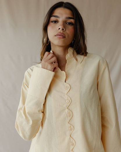 Ripple Muse Shirt Yellow