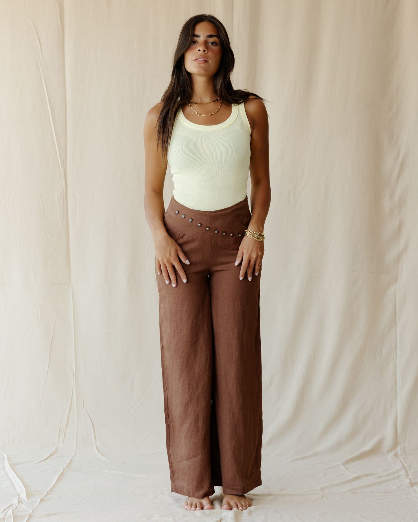 Eira Brown Pants