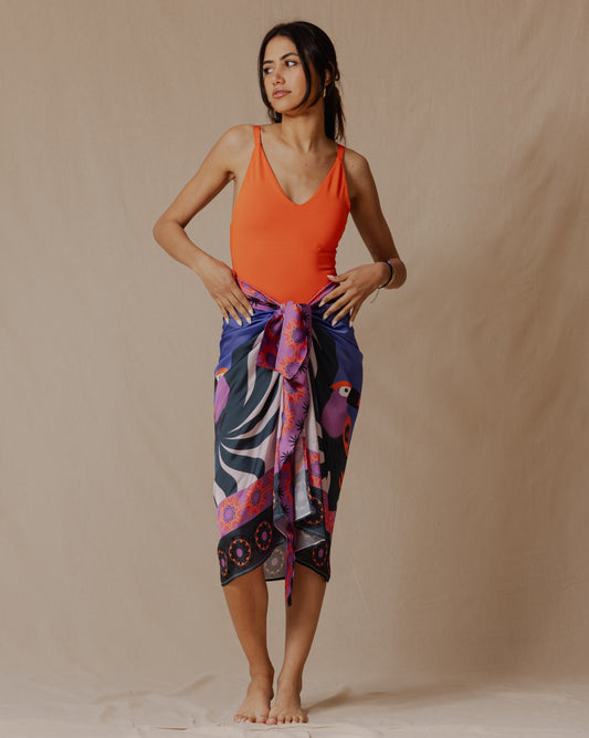 Sun-Kissed Toucan Sarong