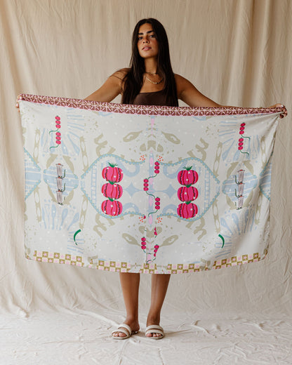 Pomegranate Garden Wrap
