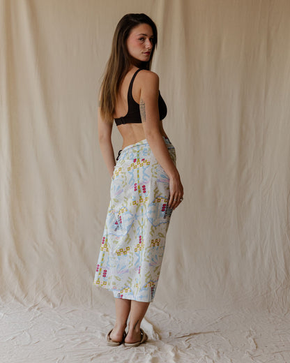 Horse’s Eden In Mint Voile Wrap