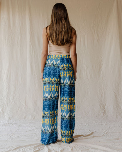 Indian Vibes with Blue Pants