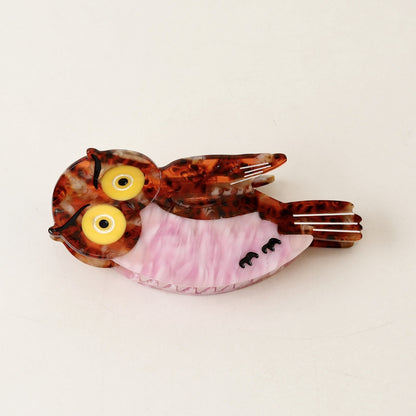 Owl Hair Clip